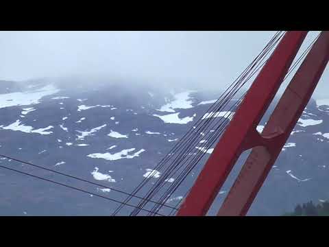 Mein Schiff 4 Juni 2022 Narvik: Beeindruckende Hafenausfahrt nördlich Polarkreis Nordlandkreuzfahrt