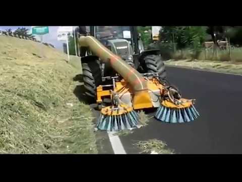 Awesome Modern Machines Cleaning Street Equipment Technology Compilation