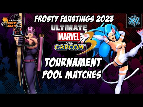 Frosty Faustings 2023 UMVC3 Tournament Pool Matches (Dual Kevin, Ronan Healy, Livinlegend26, Kobun)