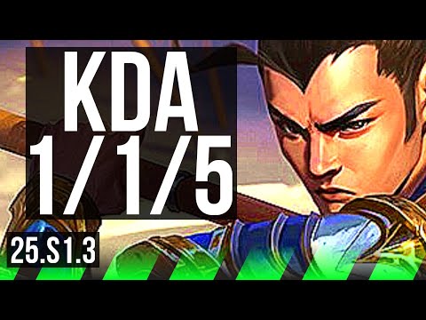 XIN ZHAO vs EKKO (JGL) | 1/1/5 | KR Diamond | 25.S1.3