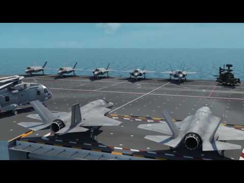 Queen Elizabeth-class carrier, animated tour