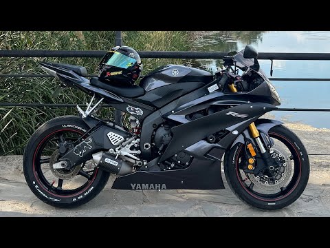 YAMAHA YZF R6 2007 GYTR Exhaust System Sound (Detailed Review, ColdStart, Pure Sound) HD