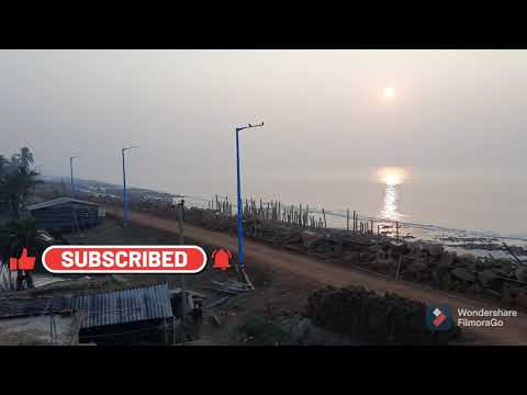 Vlog 14 - Winter morning sunrise by sea beach(chandpur) view from Hotel Alpana Terrace