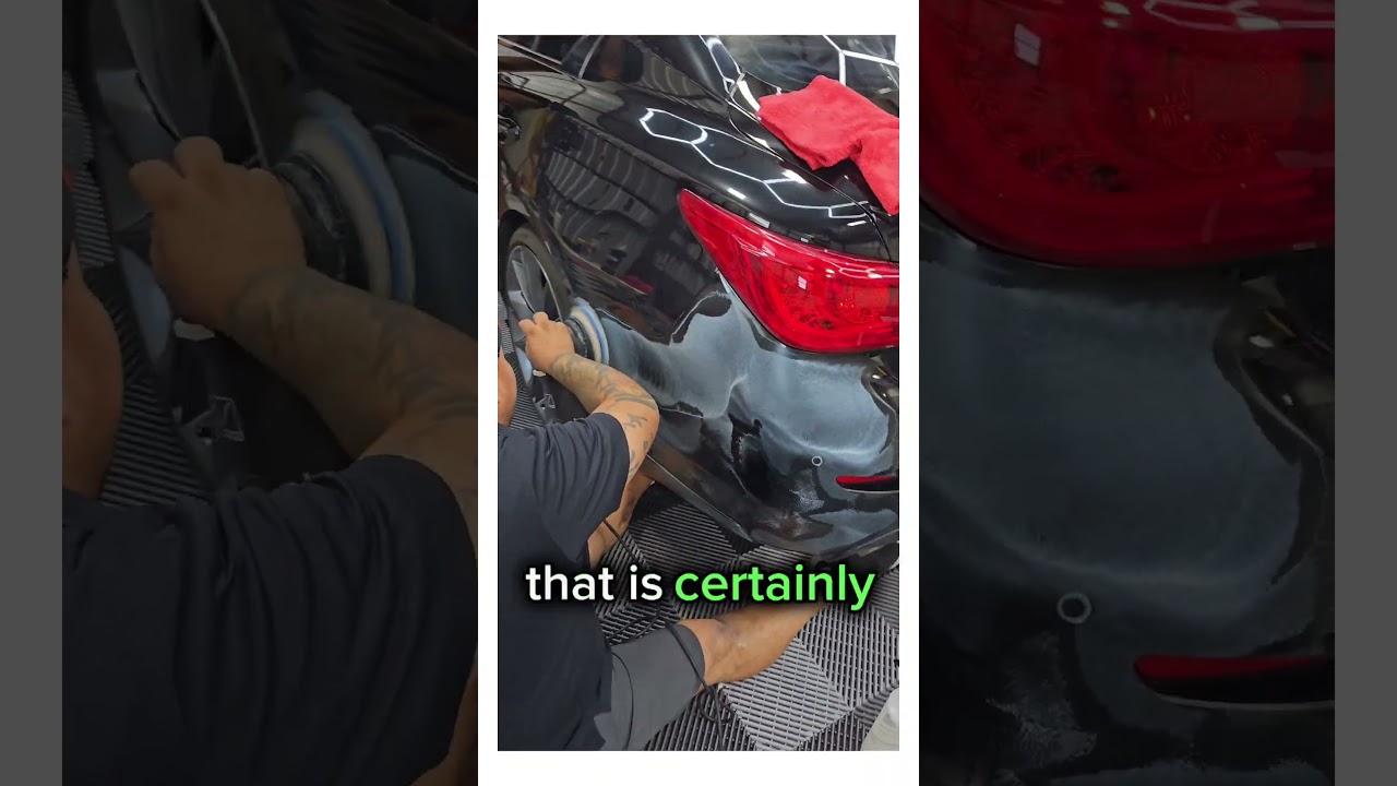 2 Step Paint Correction and 6 Year Professional Grade Ceramic Coating Infiniti Q50