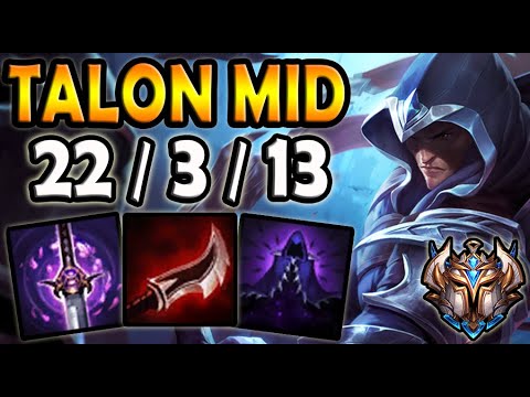 Best Talon Korea vs Sylas [ MID ] Ranked Challenger ✔️