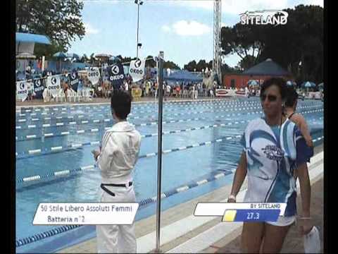Serie 18 dei 50 Stile Libero  Assoluti Femmine Master - 13 Memorial Andrea Bettiol