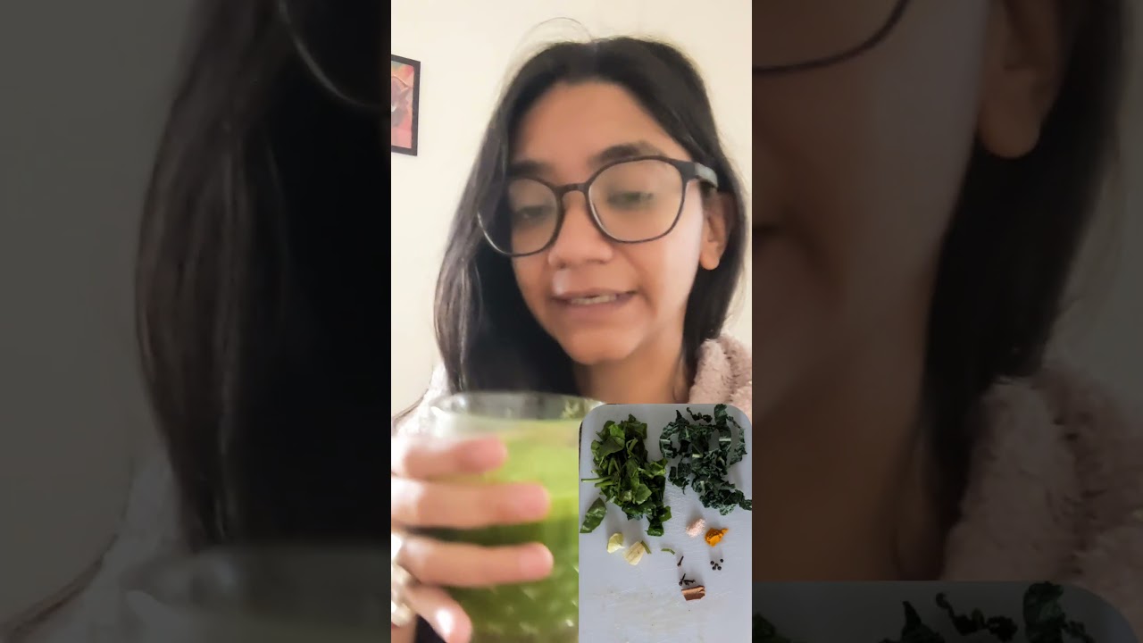 Turmeric in a smoothie?   #wintersmoothie  #spinachsmoothie