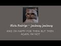 ✨ Olivia Rodrigo - jealousy jealousy (sped up + lyrics) ✨