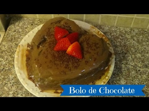 Brazilian Chocolate Cake - Bolo de Chocolate