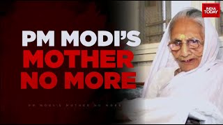 PM Modi’s Mother Heeraba Dies At 100; PM Modi Bids Final Adieu To Mother With Folded Hands