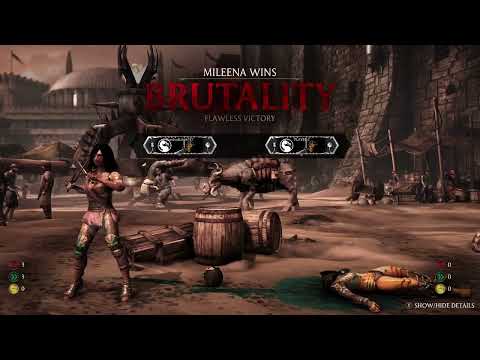Every Mileena Brutality MKXL on D’vorah ‘cuz I hate her