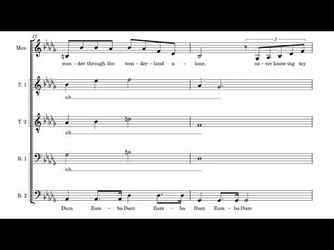 Misty (B Section) - Jazz A capella version - Sunday‘s Harmony & Friend