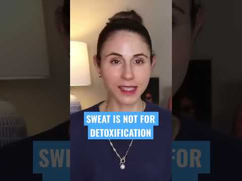 Sweat is not “detoxifying” #dermatologist @DrDrayzday