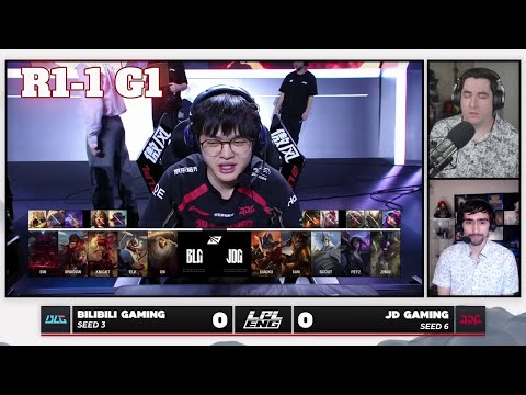 BLG vs JDG - Game 1 | Round 1 S15 LPL Summer Playoffs 2025 | Bilibili Gaming vs JD Gaming G1 full