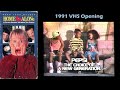 Home Alone 1991 VHS Opening