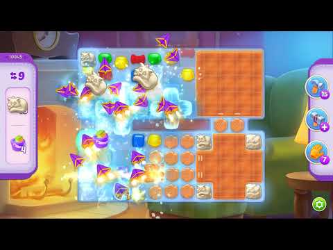 Homescapes Level 10845 No Boosters Gameplay