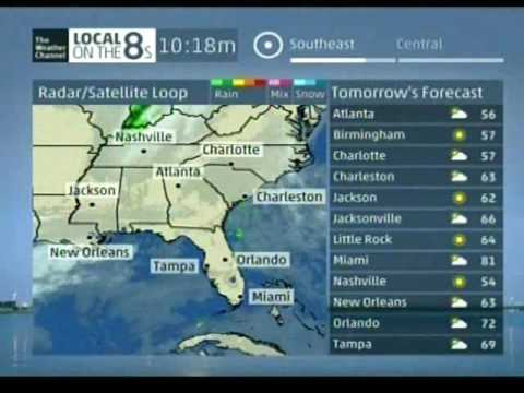 Weather Channel November/December 2016 Evening 1 - 10