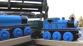 Thomas the Tank Engine - Gordon Crashes into Thomas in Slow Motion