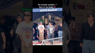 Download lagu Bts arrived for Soundcheck🎤  last day in la #kpop #bts #shorts #btsv #jk #suga #rm #jimin #jin #hobi mp3