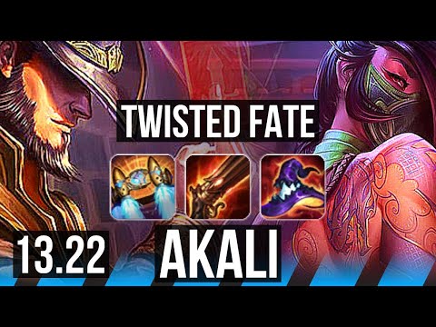 TF vs AKALI (MID) | Rank 2 TF, Comeback | NA Challenger | 13.22