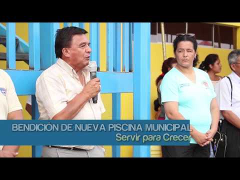 Bendici&oacute;n de Piscina Municipal del Polideportivo "Julio Olivari Carrillo"