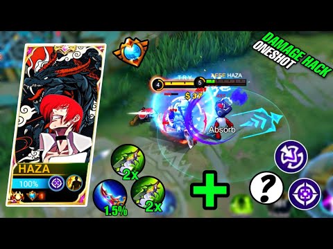NEW META!! CHOU FULL DAMAGE ONESHOT BUILD😱(ATK DAMAGE HACK) | CHOU BEST BUILD 2023 | MOBILE LEGENDS