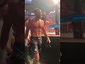 Daniel Cormier hugs Luke Rockhold as he leaves the Octagon #UFC278