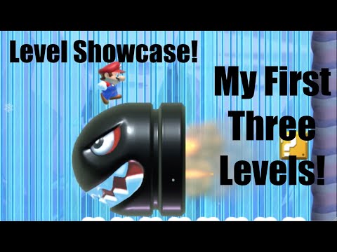SMM2 COURSE SHOWCASE: My First 3 Levels!