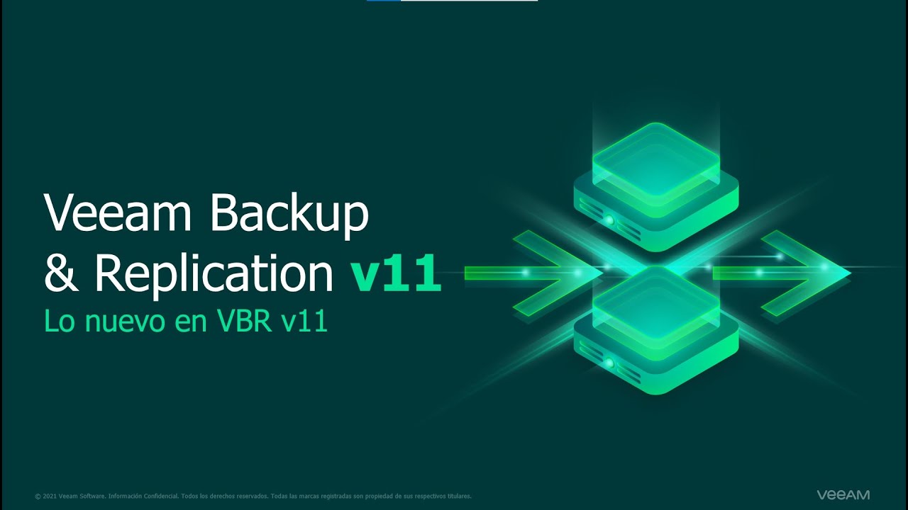 Novedades en Veeam Backup & Replication v11 video