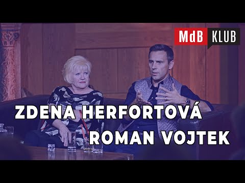 📺 MdB KLUB talkshow - Zdena Herfortová, Roman Vojtek - hosté Jany Musilové - 32. díl