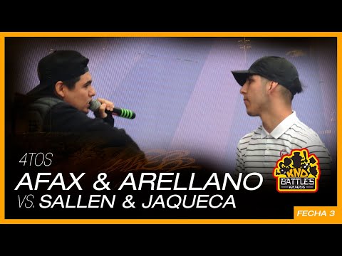 AFAX & ARELLANO v/s JAQUECA & SALLEN - 4TOS   Knd battles Fecha III T. IV