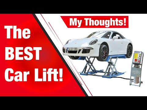The BEST at Home Car Lift - Better than Quick Jack - The Twin Busch TW S3 -10E