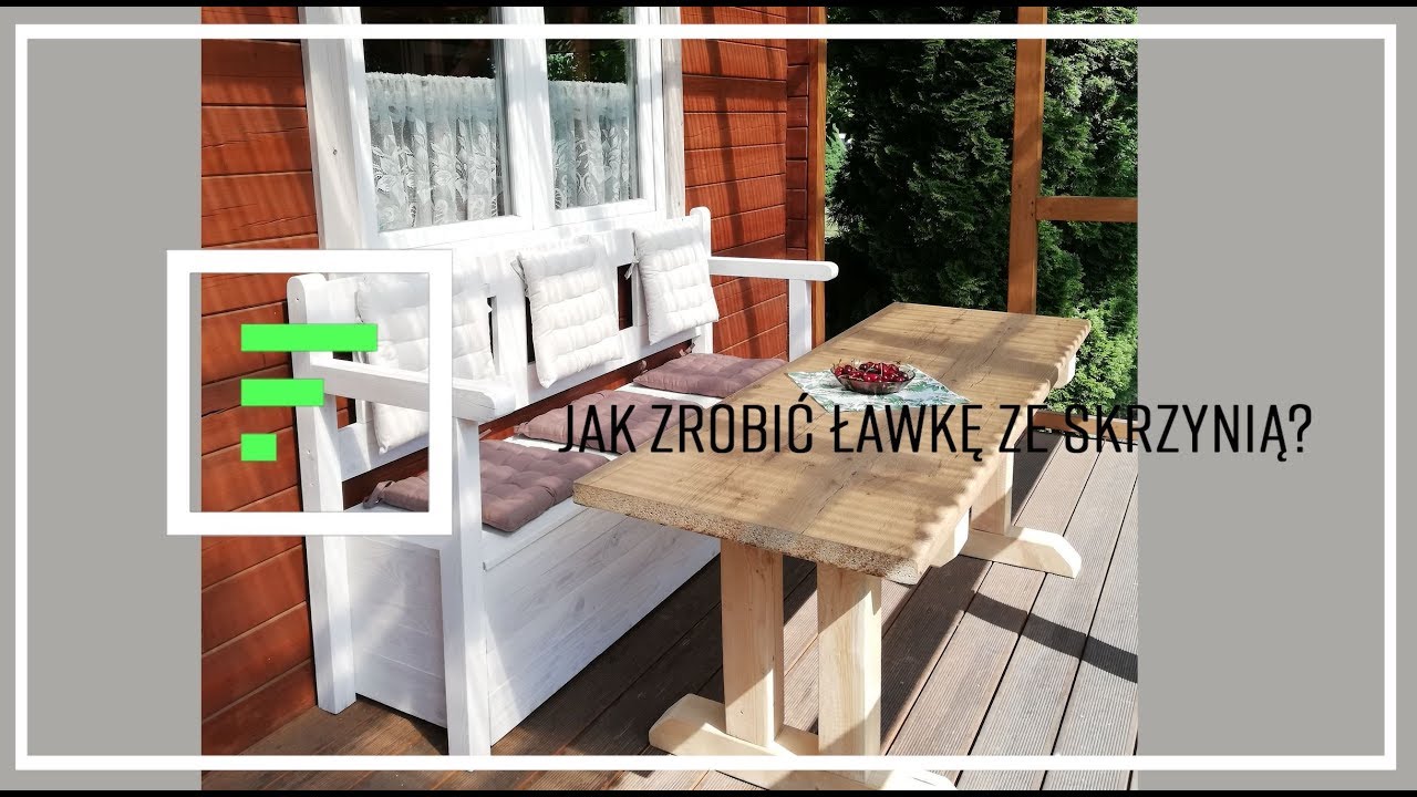 ZRÓB TO SAM - ŁAWKA ZE SKRZYNIĄ