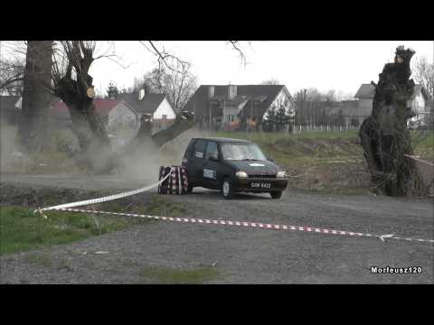 Rajd Żuławski 5-6.04.2014 M.Dąbrowski/M.Dziubiński. Daewoo Tico