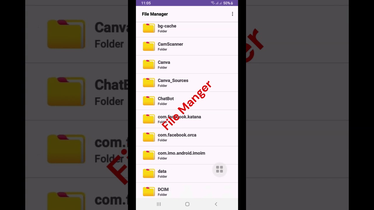 File manager thumbnail