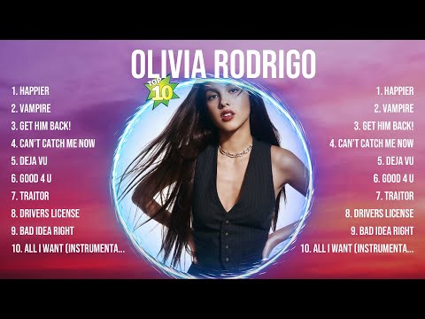 Olivia Rodrigo Greatest Hits 2024Collection - Top 10 Hits Playlist Of All Time