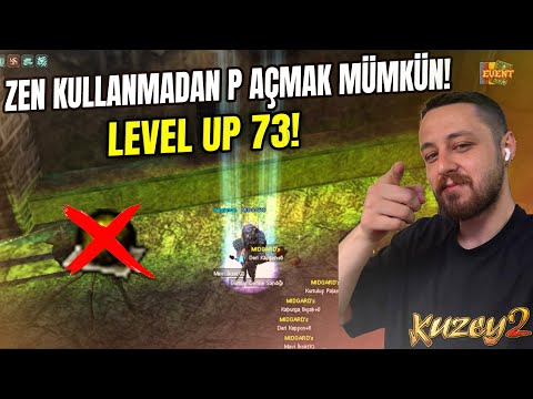 KUZEY2'DE SÜRGÜN PLANI İŞLİYOR! HİÇ ZEN HARCAMADAN P YOLCULUĞU! NİHAYET LEVEL 73! - Metin2 - Kuzey2