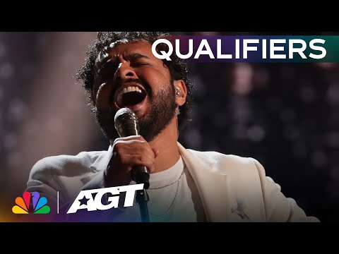 Gabriel Henrique STUNS with "Something Beautiful" by Jacob Banks | Qualifiers | AGT 2023