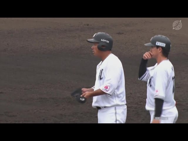 【ファーム】見事なセンター返し!! マリーンズ・愛斗のタイムリーヒットで先制点を挙げる!! 2024年5月19日 千葉ロッテマリーンズ 対 横浜DeNAベイスターズ