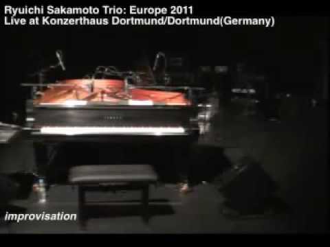 Ryuichi Sakamoto 坂本龍一 Trio 06 11 2011 Dortmund Konzerthaus