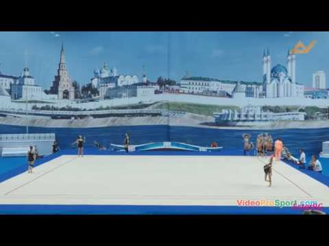 Aleksandra Soldatova Hoop Training - WC Kazan 2016