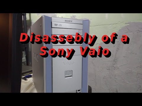 Sony Vaio Disassembly
