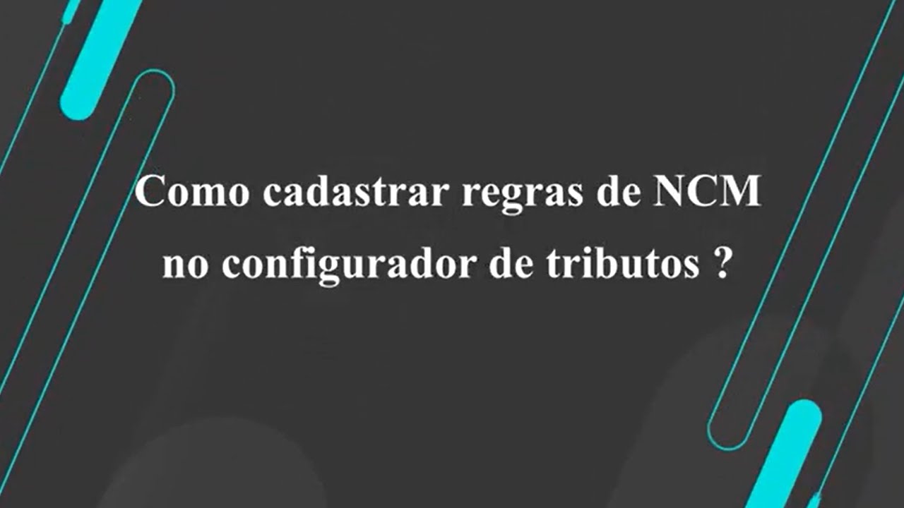 How To | MP - SIGAFIS - Regras de NCM - Configurador de tributos #TOTVS_Backoffice_Linha_Protheus