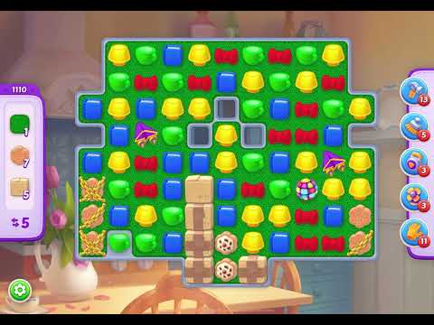 Homescapes Level 1110 Hard NO BOOSTERS