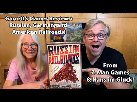 Garrett's Games Reviews: Russian Railroads + German & American Expansions