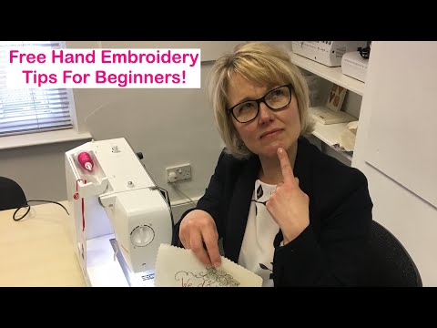 Free Machine Embroidery Tips For Beginners!
