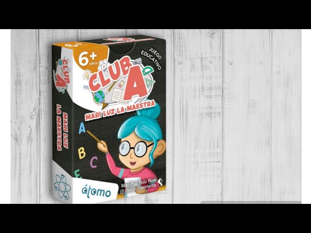 Vídeo relacionado con Atomo Games Club A. Mari LUZ LA Maestra. Juego Educativo