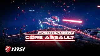 Trying out 'MSI Electric City: Core Assault' on Oculus Rift