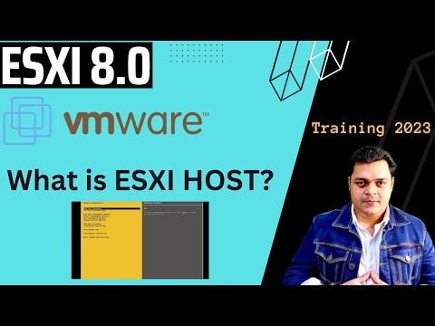 What is VMware vSphere ESXI HOST ! Very Easy to understand esxi host | VMware vSphere 8.0