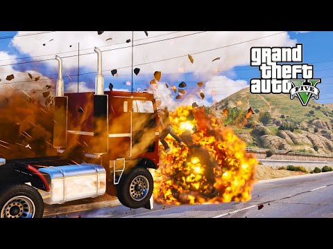 GTA 5 CAR EXPLOSION | DESTRUCTION  Ep. 4 - GTA V CAR CRASHES